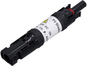 Sistema di Protezione Solare in Linea - 1000V - Impermeabile e Resistente ai Detergenti - 15A - Nera - Adatto per Ambiente Severo