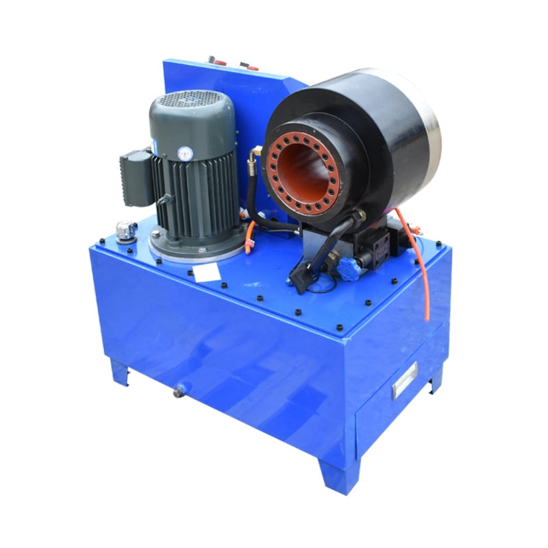 Pressatubi oleodinamici Pressa per crimpare tubi oleodinamici alta pressione per tubi per tubi fi4-51mm 220V 3kW con cambio rapido Breckner Germany