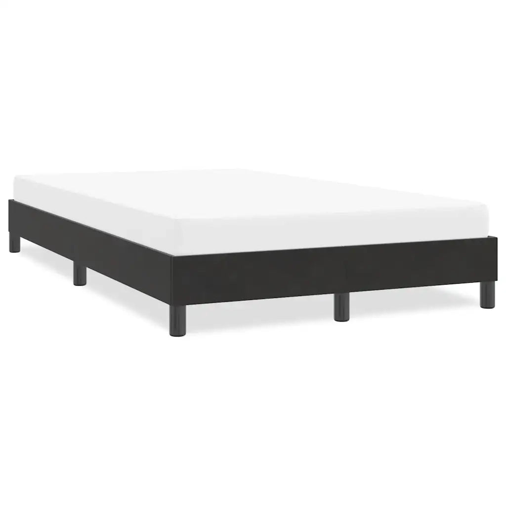 Giroletto senza Materasso-Struttura Letto Nero 120x210 cm Velluto
