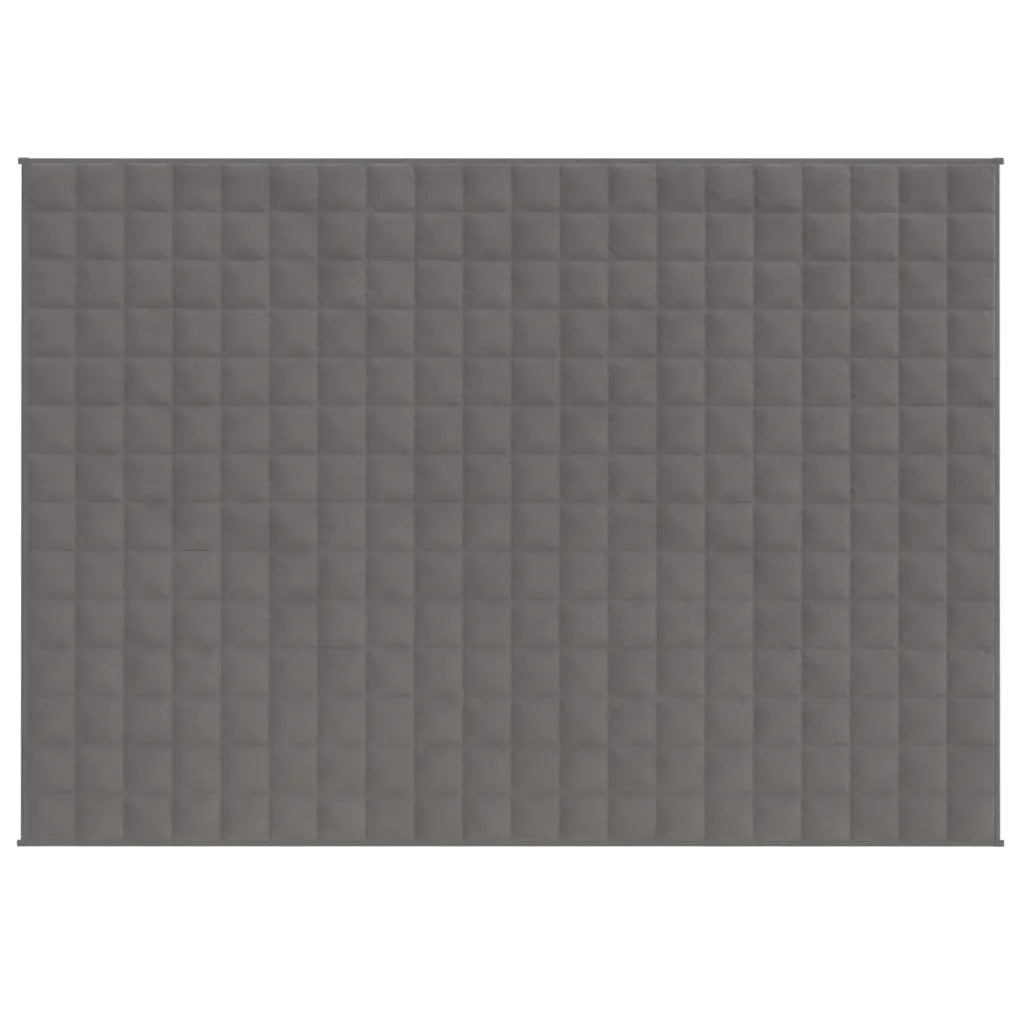 Coperta Ponderata Grigia 152x203 cm 7 kg Tessuto 3154837