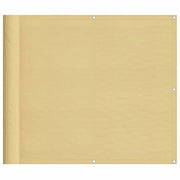 Schermo da balcone | Paravento da Balcone Sabbia 90x400 cm 100% Poliestere Oxford