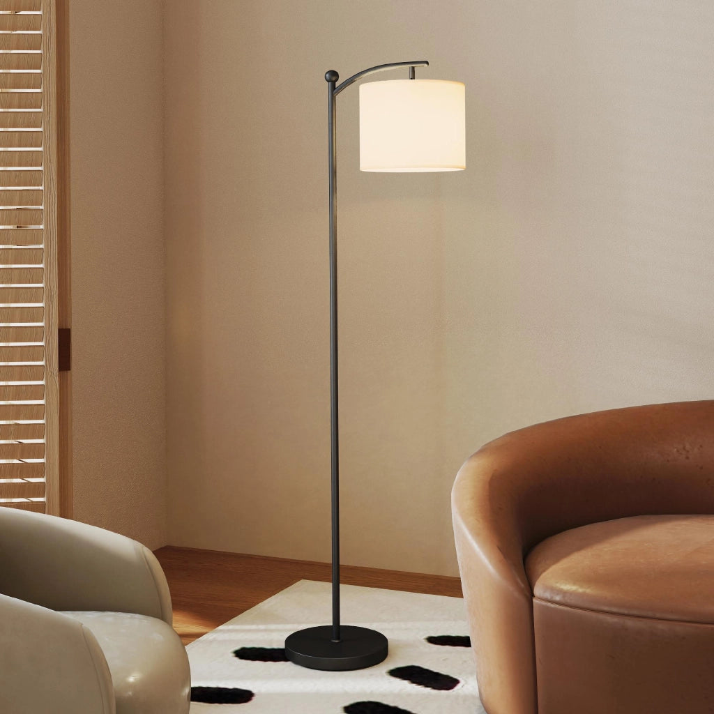 Lampada da Terra LED Dimmerabile con 5 Modalità Preimpostate 54,3x30,6x159,6 cm con Telecomando e Timer 60 Minuti in