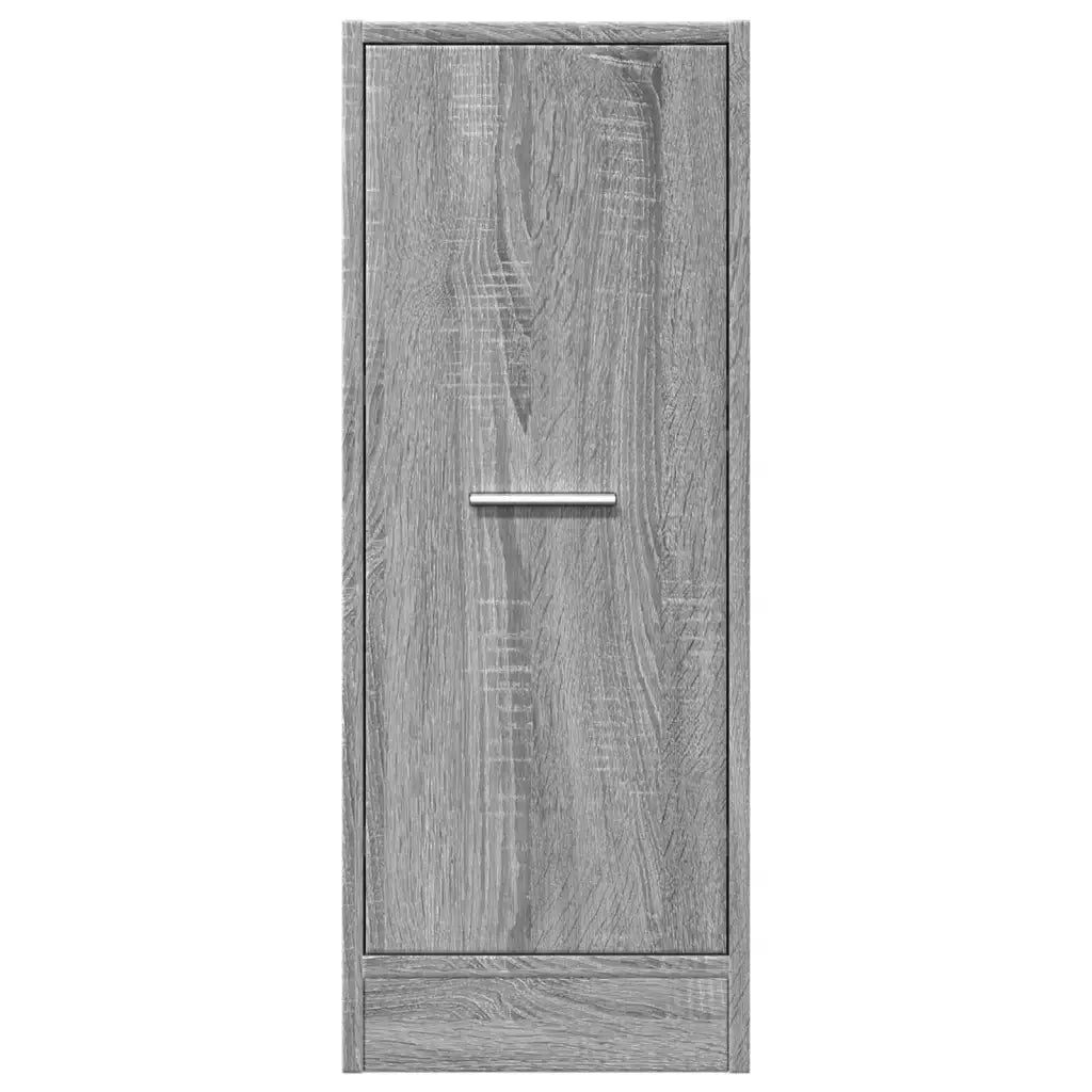 Armadietto da Farmacia Grigio Sonoma 30x41x77,5cm in Truciolato 855156