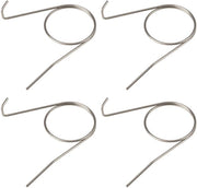 Kit di molla di avvio per catena 4 pezzi - Compatibile con Husqvarna - Meccanismo di avvio per catena - Leggero - Materiale metallico - Eccellente elasticità - Componenti di regolazione per catena