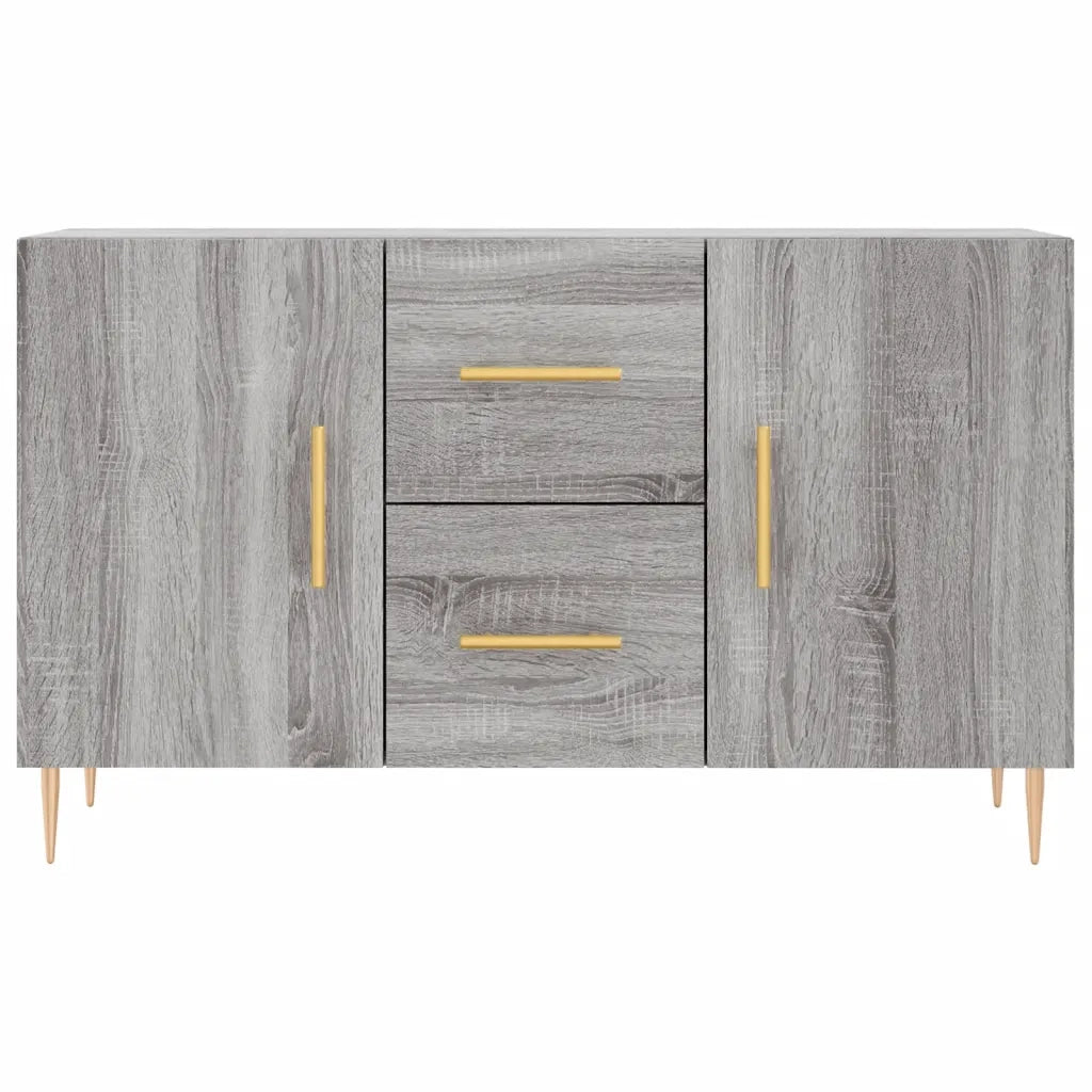 Credenza | Madia | Buffet da pranzo | Armadio da pranzo Grigio Sonoma 100x36x60 cm in Legno Multistrato