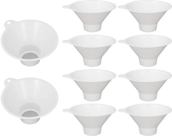 Filtro per Urina - Set di 10 - Treccia con Tessuto a Maglia - Realizzato in Plastica Leggera e Resistente - Rinnovabile