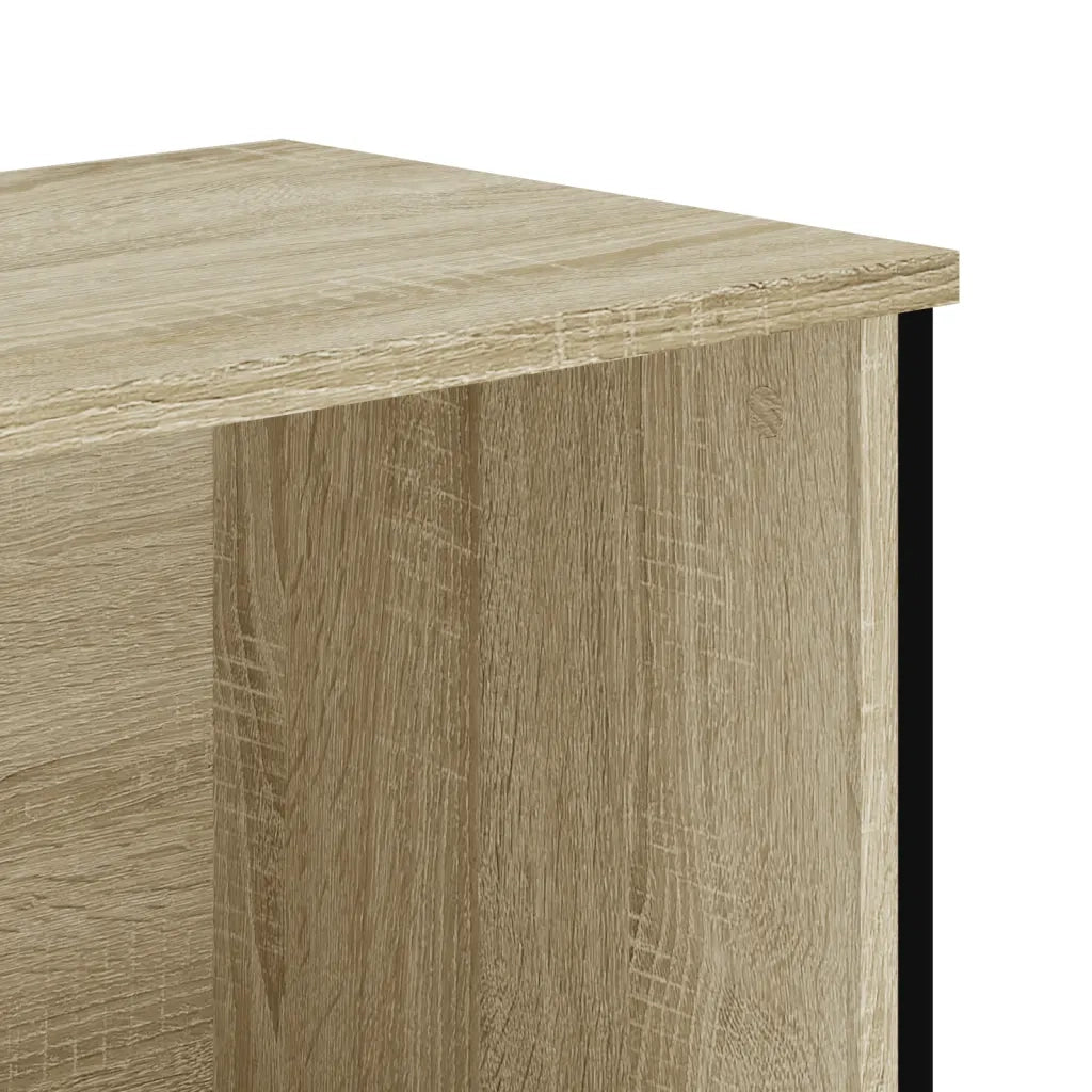 Libreria Rovere Sonoma 50x31x169 cm in Legno Multistrato 848615