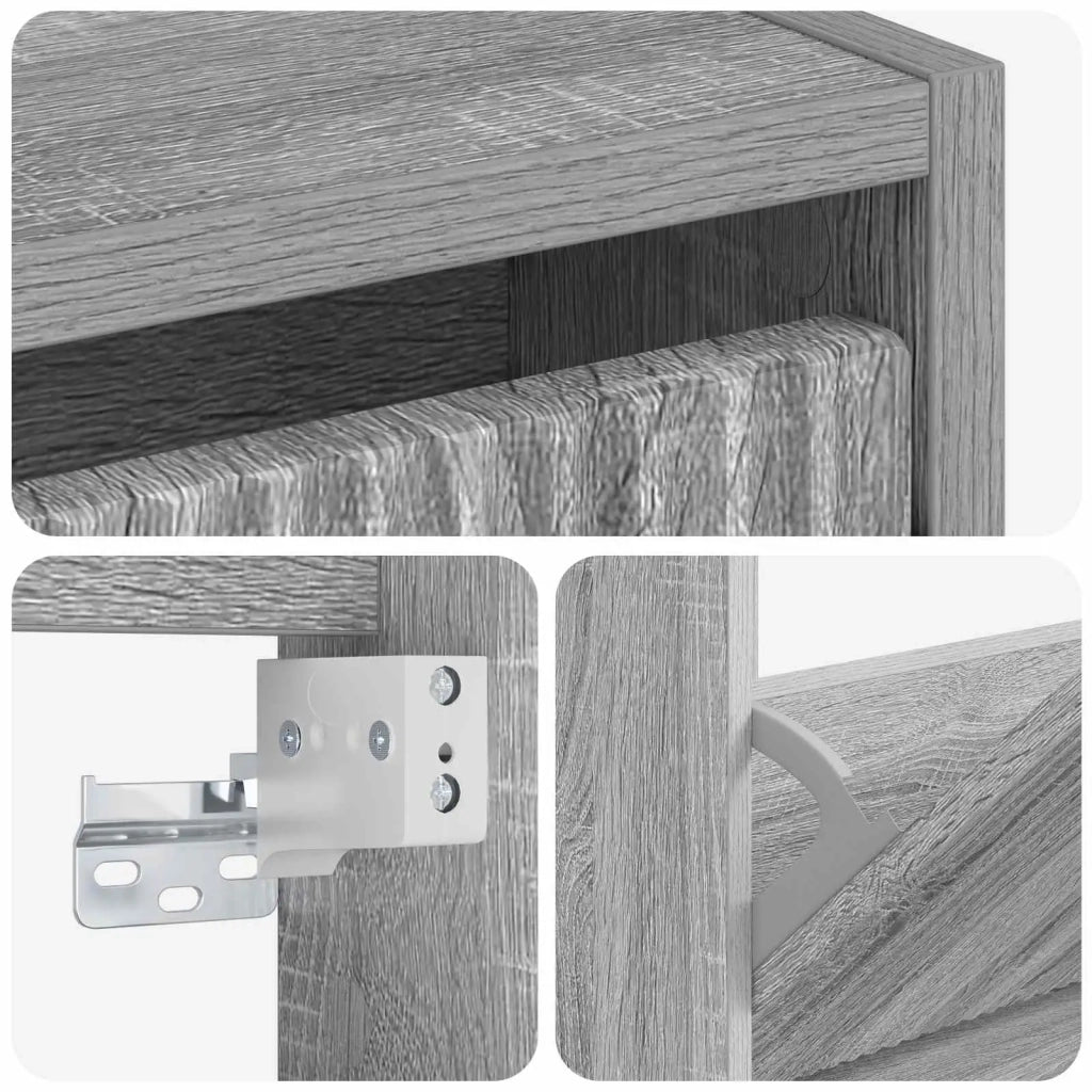 Mobiletto per Scarpe da Muro ARNHEM 71 x 17 x 43 cm 896631