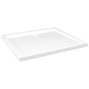 Piatto Doccia in ABS Rettangolare Bianco 80x90 cm CFW2375297