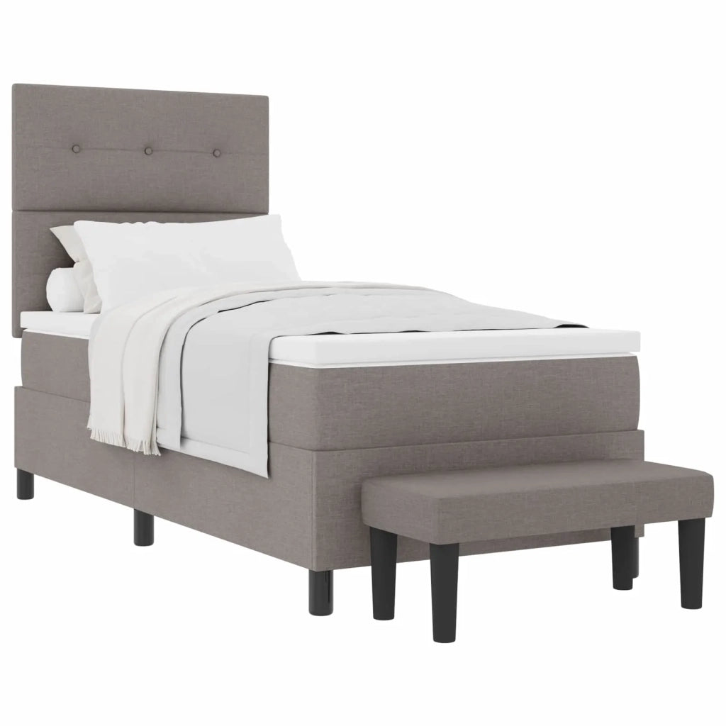 Letto a molle con materasso Talpa 100 x 200 cm Tessuto