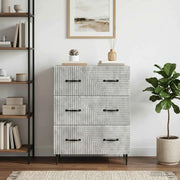 Mobile con Cassetti Grigio Cemento 66 x 34,5 x 89,5 cm 894838