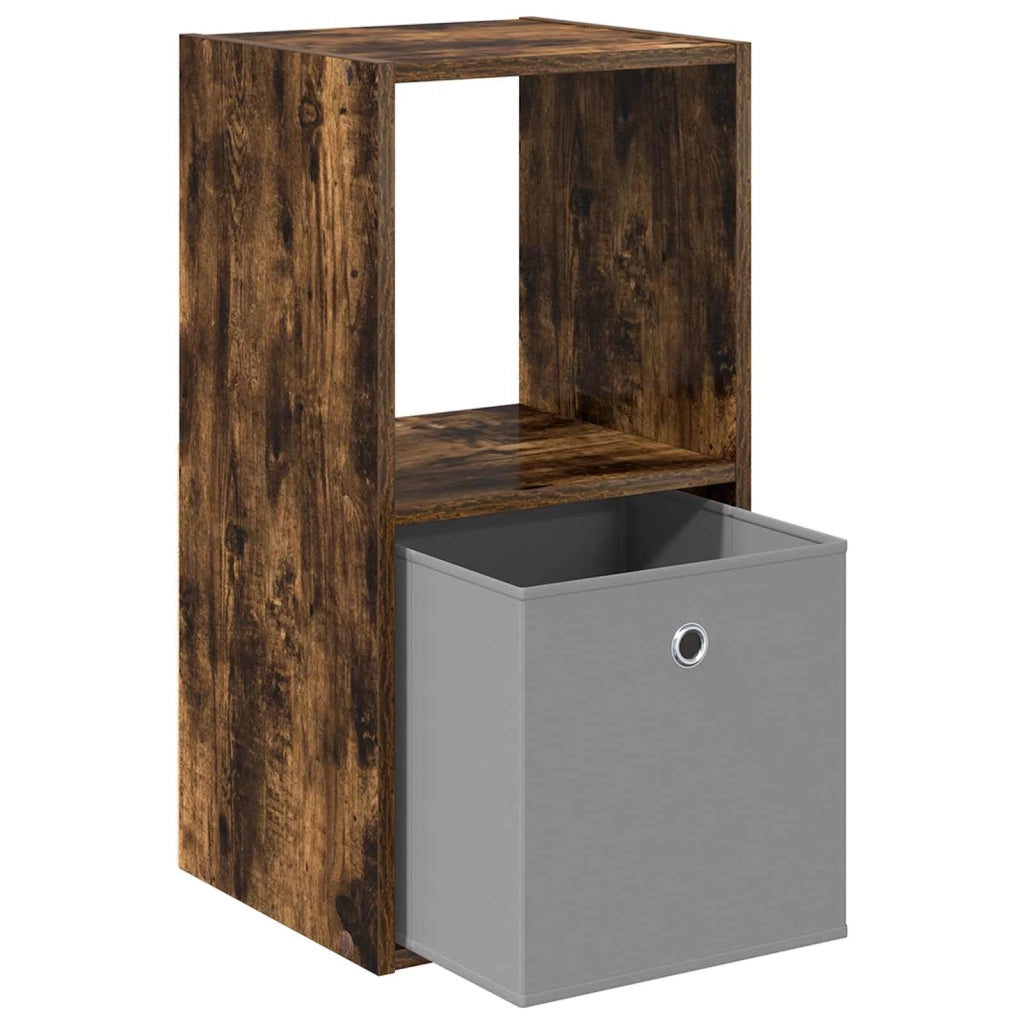 Comodino 2 pcs Rovere fumé 35 x 32 x 68,5 cm Legno multistrato