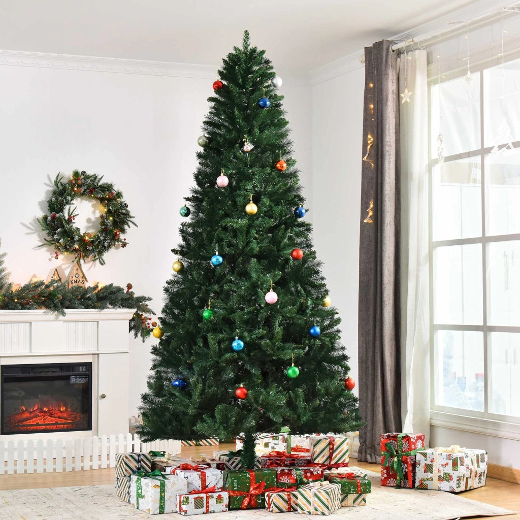 Albero di Natale Artificiale 240 cm ¨C zephmum ¨C Verde 1499 Rami Realismo Nordmann