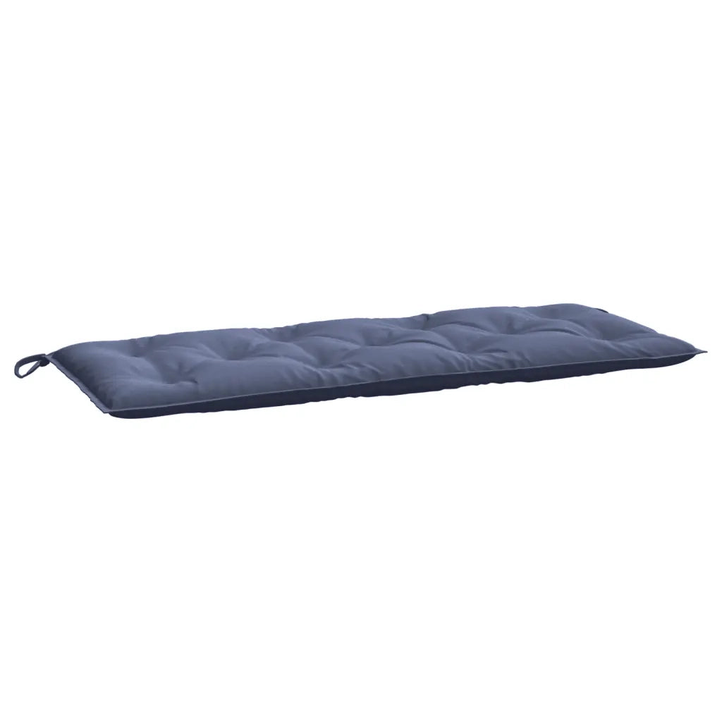 Cuscino Panca Giardino Blu Marino 120x50x7cm in Tessuto Oxford 378959