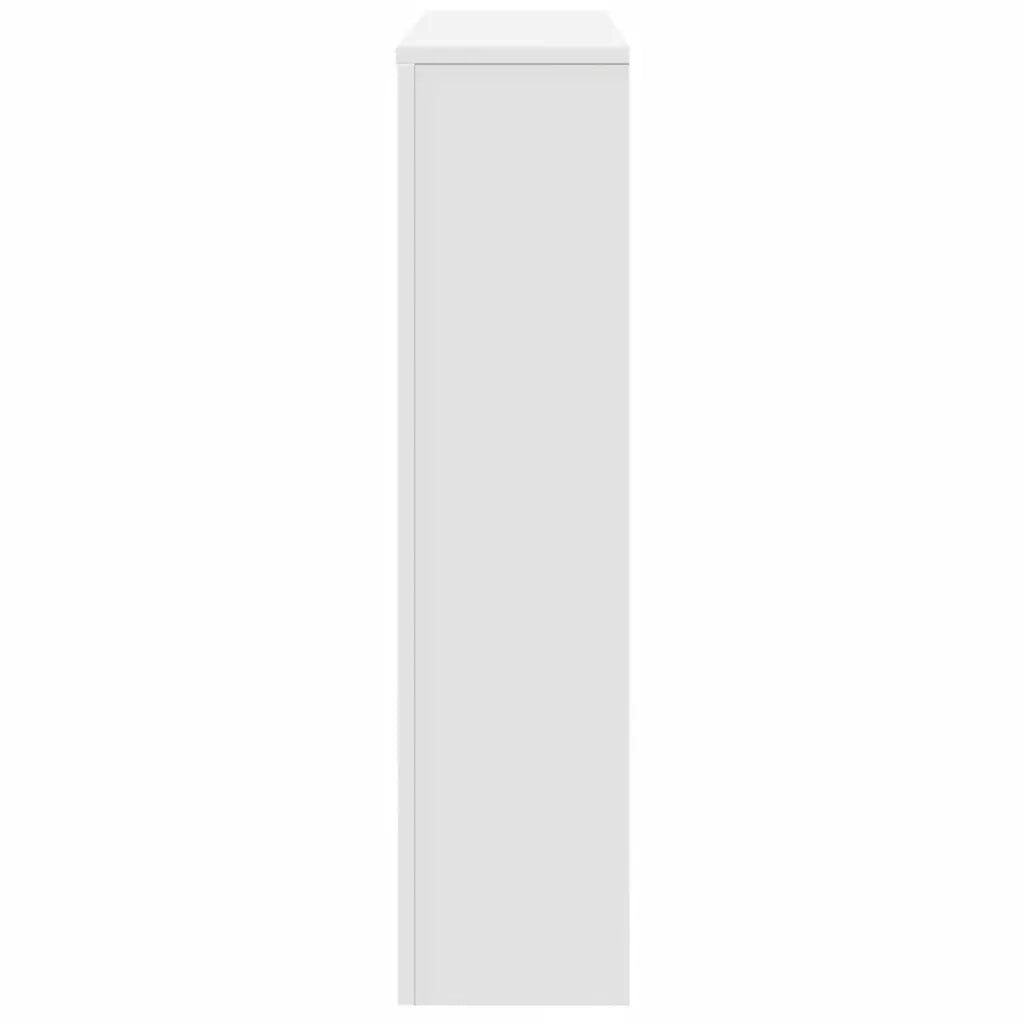Copertura Termosifone Bianca 149x20x82 cm Legno Multistrato 852699