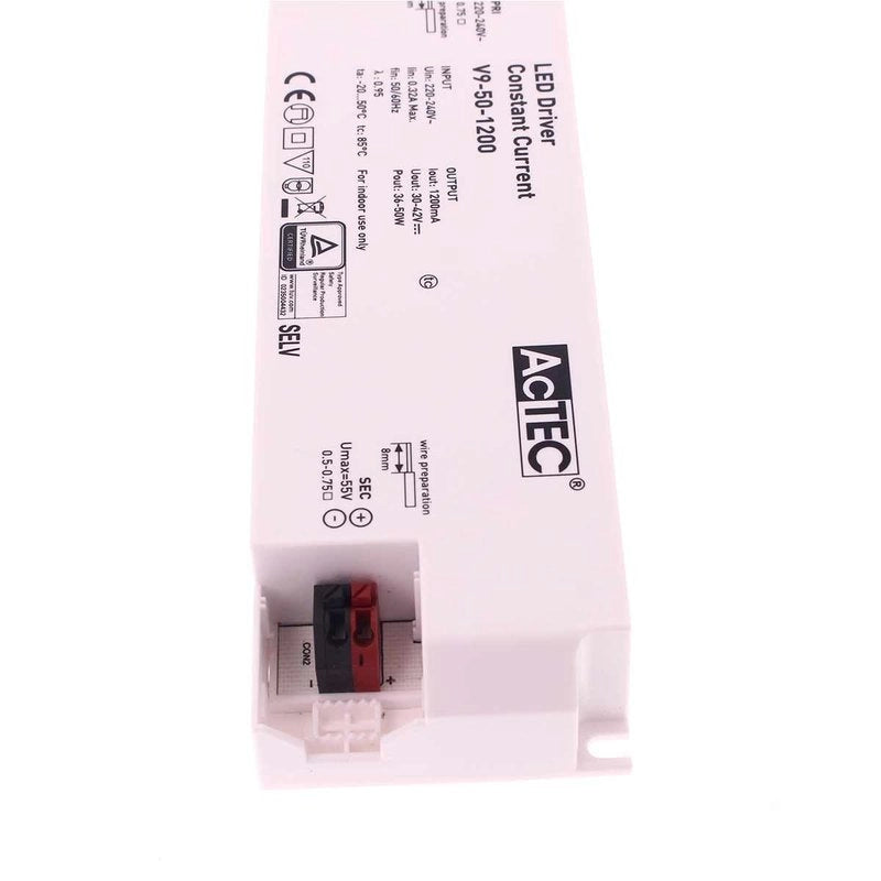 Led Driver CC Corrente Costante 1200mA 30V-42VDC Per Alimentare Led Max 50W
