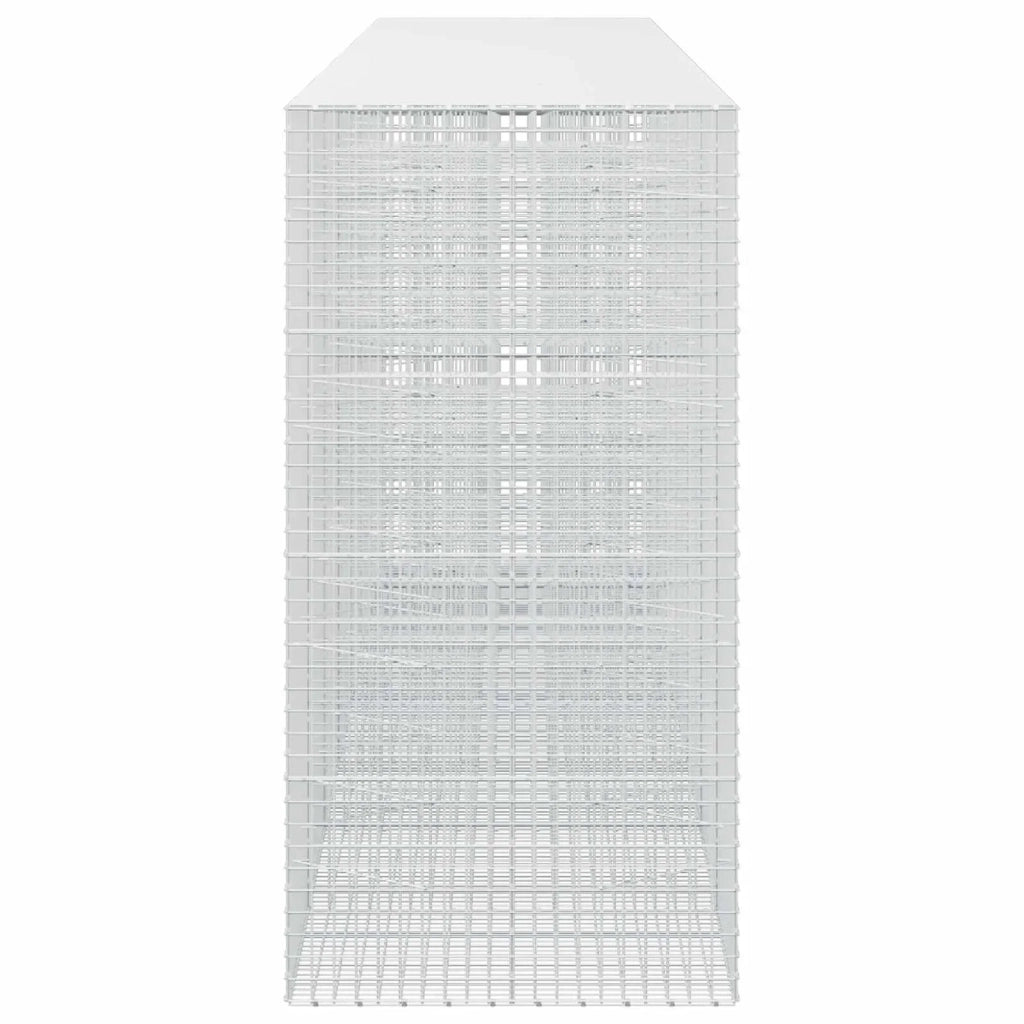 Gabione con filo da 5 mm e rete da 5x5 cm 700x100x200 cm 3464408