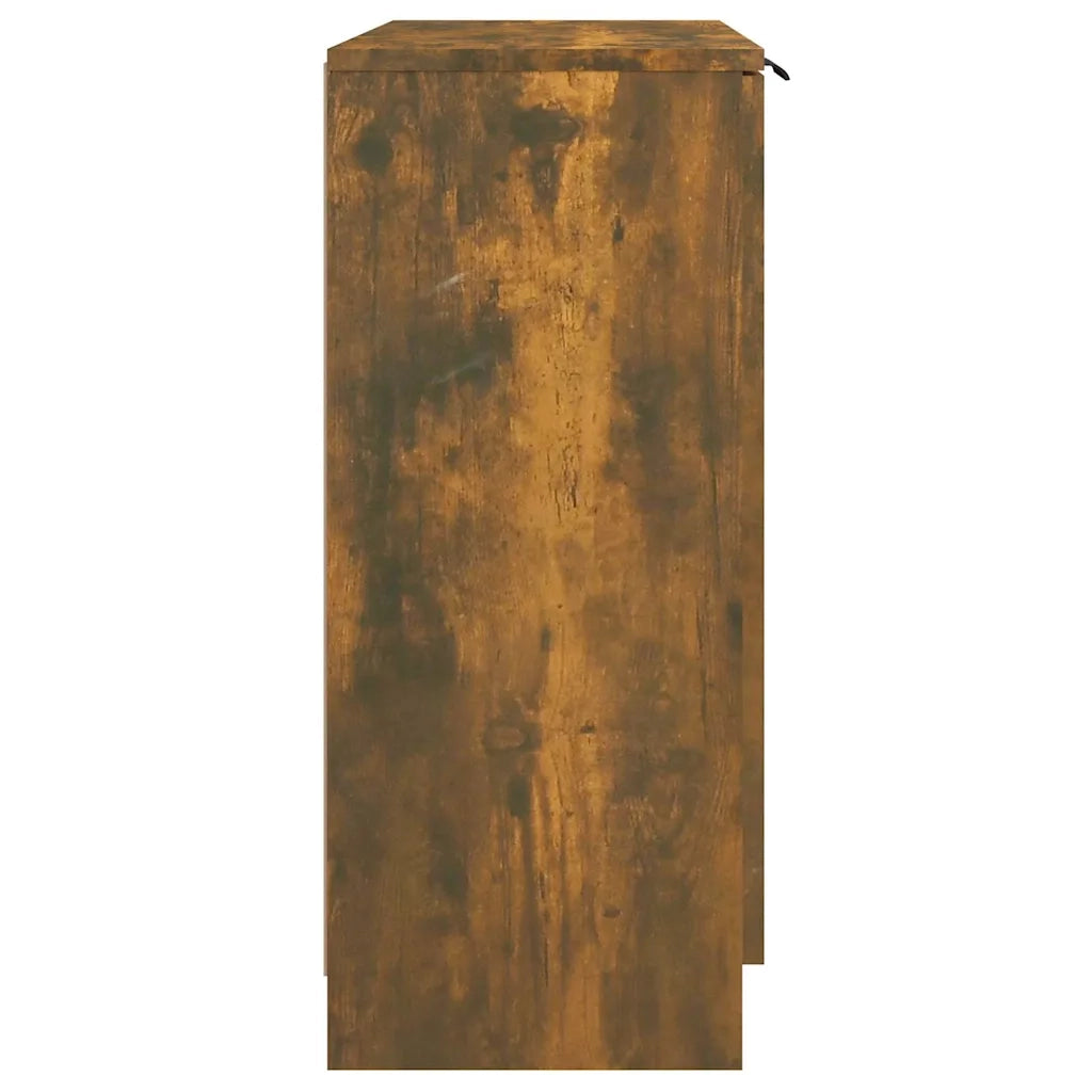 Credenza Rovere Fumo 60x30x70 cm in Legno Multistrato cod mxl 12404