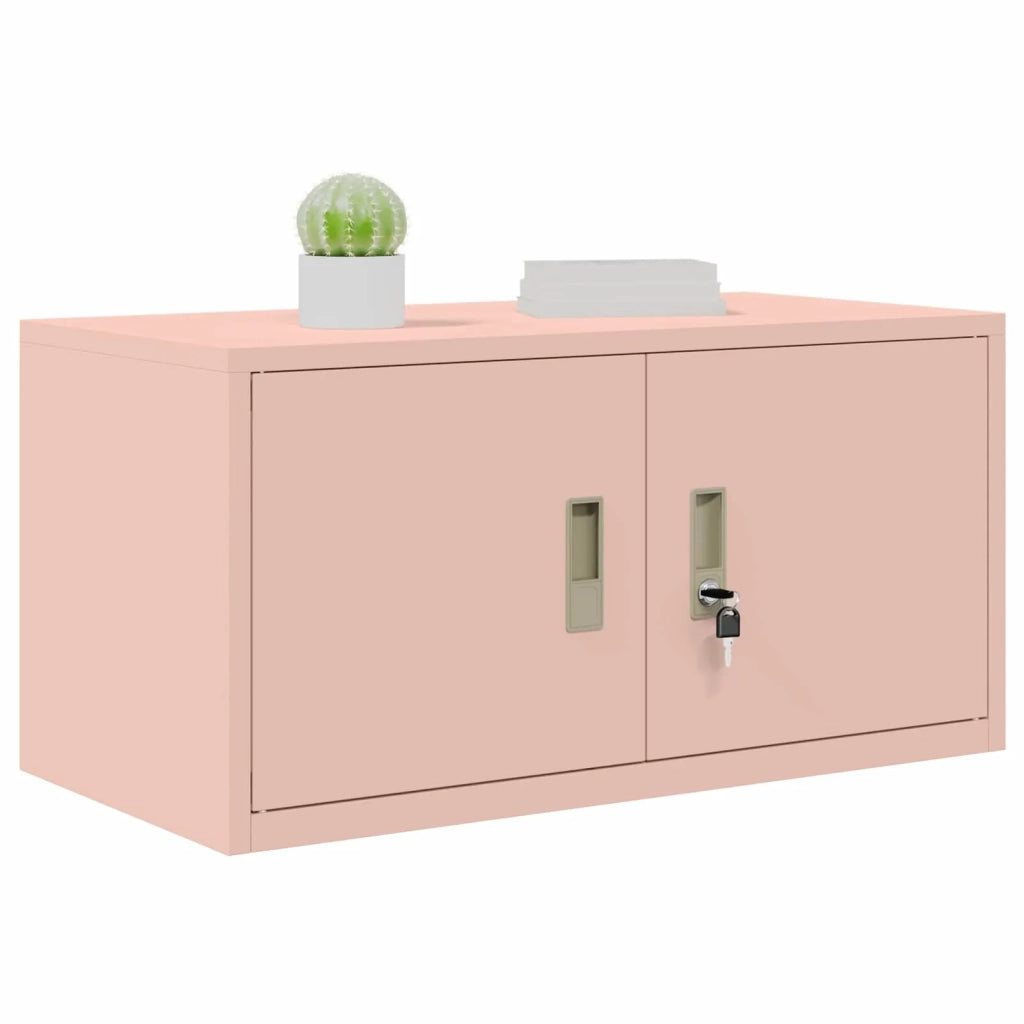 Armadio Rosa 80 x 40 x 40 cm Acciaio 891671