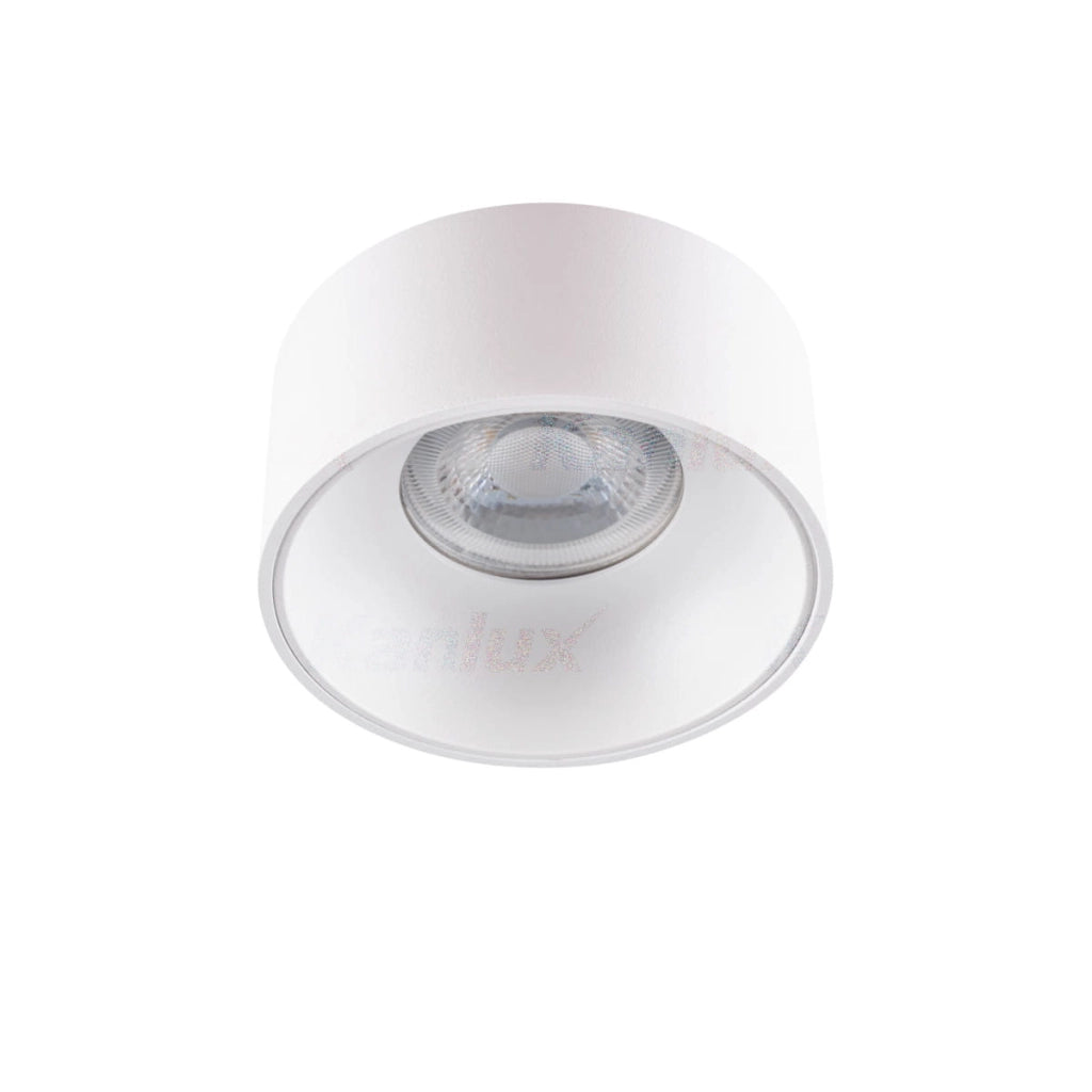 Plafoniera Kanlux MINI RITI GU10 bianca alluminio 27579