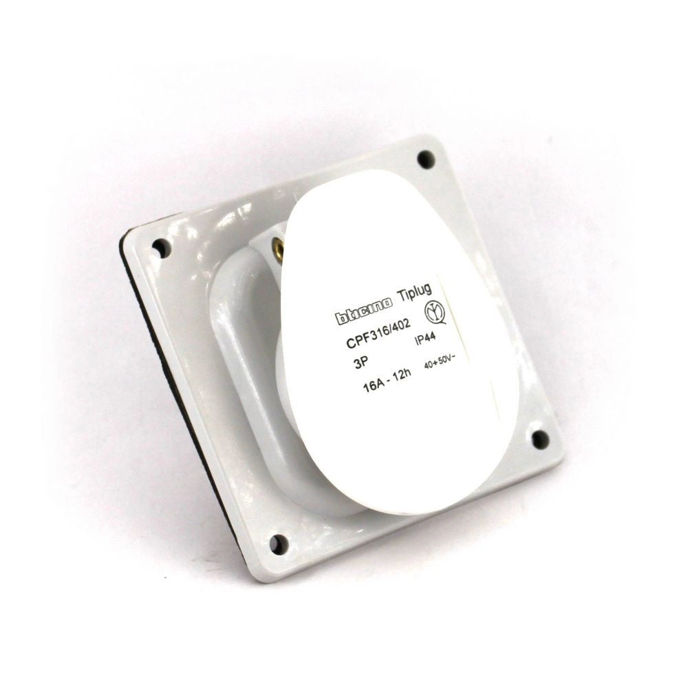 Presa per quadro elettrico 16A 3 poli trifase 42 V IP44 Bticino
