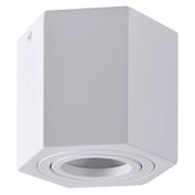 Faretto plafone bianco HEXAGON GU10 1 luce Polux 313171