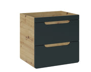 Mobile sottolavabo 60 cm 2 cassetti Aruba Cosmos 60 x 59 x 46 cm