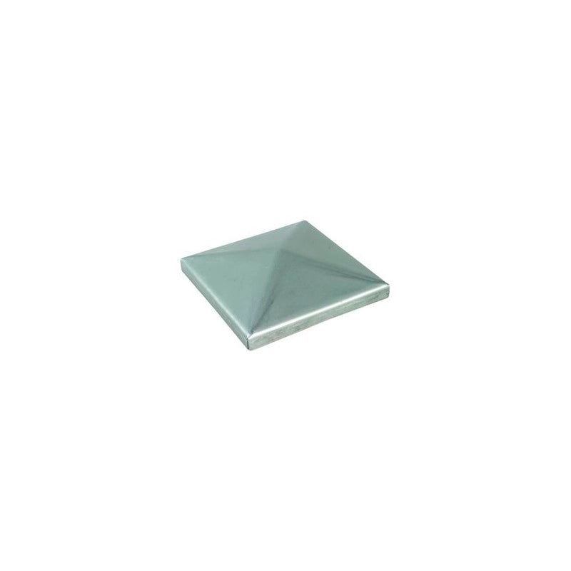 Copripilastri acciaio Zincato Quadri Sp.1,5Mm 80X80 Mm