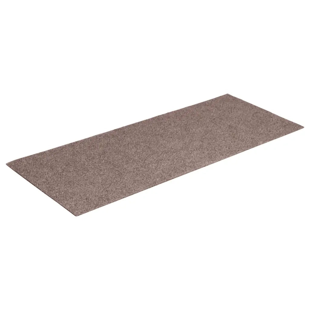 Tappeti Adesivi Rettangolari per Scale 15 pz 60x25 cm Nocciolacod mxl 104675