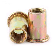 Assortimento di Viti in Acciaio di Carbonio - Viti Piatte Metrische - Fissaggio M3/M4/M5/M6/M8/M10/M12 - 100 Unità - Viti a Scudo