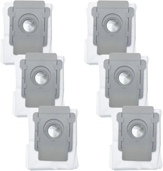 6 sacchi per aspirapolvere compatibili con iRobot Roomba i7+i3/E5/E6/S9/J7 sacchi per aspirapolvere robot da gettare