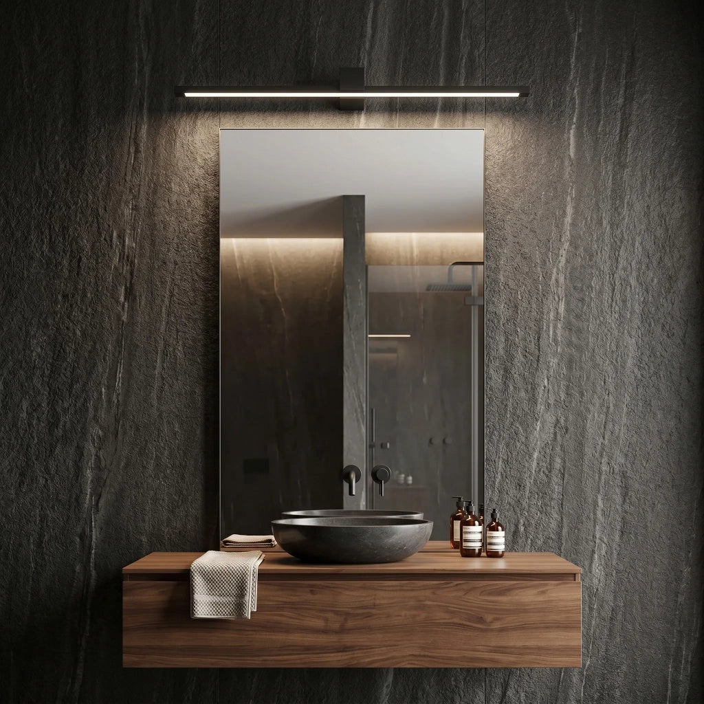 Applique Da Bagno Led Swe051-1w 80 Cm Black