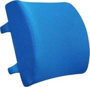 Cuscino Ergonomico per Supporto Lumbare - Cuscino di Poliuretano con Copertura Respirante per Sedia, Scrivania e Auto