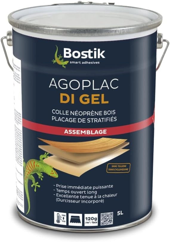 Colla Agoplac Di Gel Bidone 5 Litri Bostik