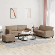 Set di Divani 3 pz Cappuccino in Similpellecod mxl 128161