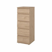 KIT CASSETTIERA NOVA 5 CASS 40,2X40X106,6CM ROVERE