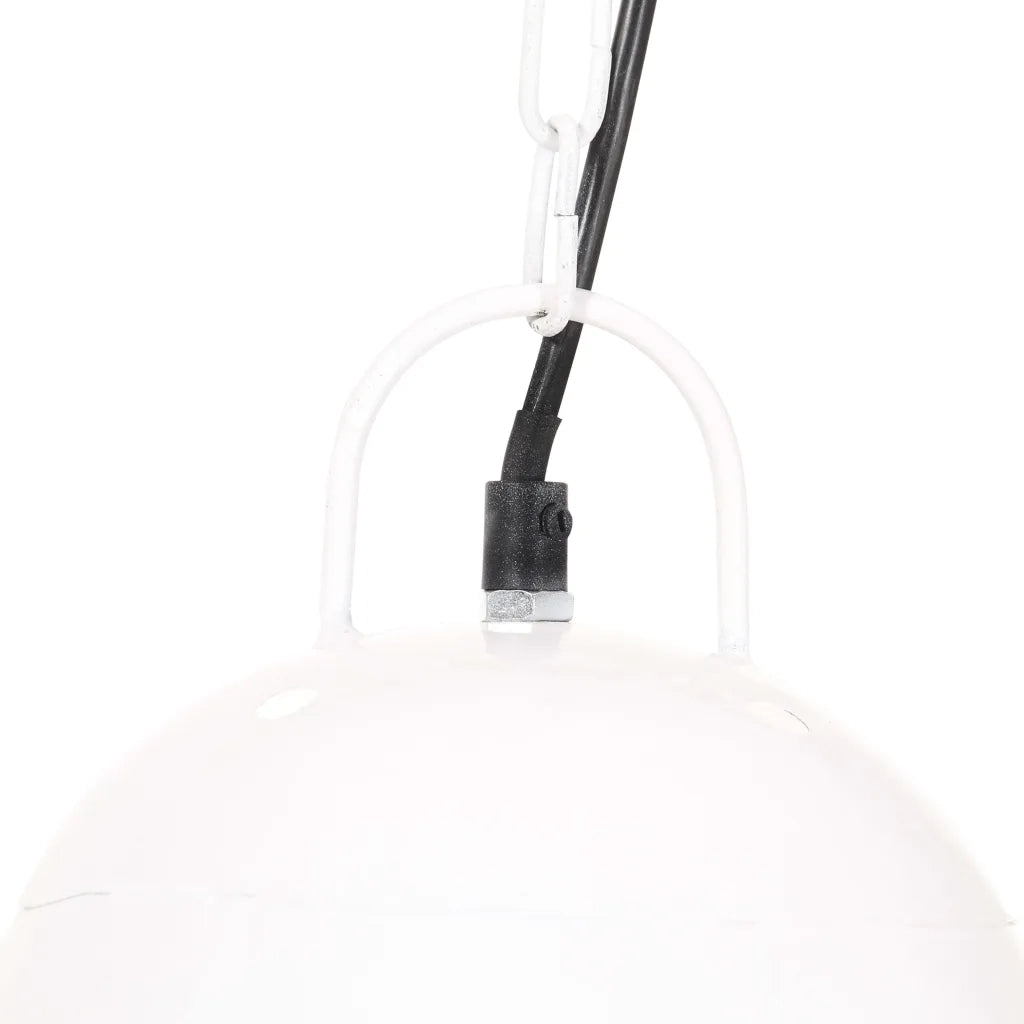 Lampada a Sospensione Industriale 25 W Bianca Rotonda 32 cm E27 CFW6980151