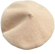 Cappello di lana a pelo liscio versatile, cappello da pittore, cappello per autunno e inverno