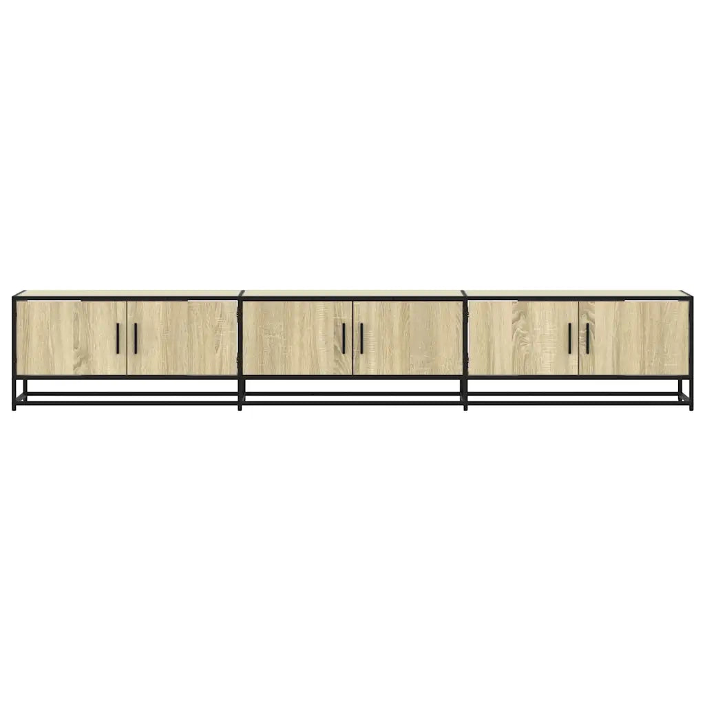 Mobile per TV Rovere Sonoma 240x35x41 cm in Truciolato 3300796