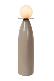 Lampada da tavolo FIGARO 1xG9 grigia in porcellana Lucide
