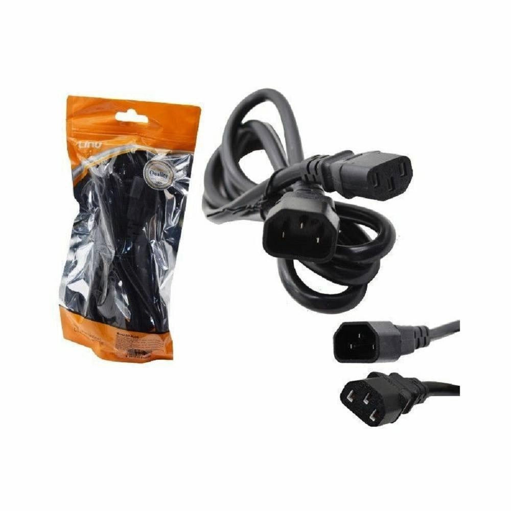 Trade Shop - Cavo Alimentazione Prolunga Interfaccia Maschio A Femminile Per Ups 1.5mt Dp-eu2b -