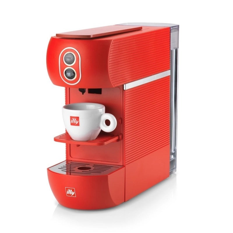 Illy Macchina da Caffe a Cialde 44mm Easy Rossa