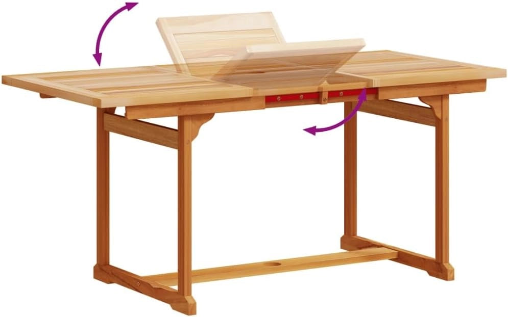 Set da pranzo da giardino 7 pezzi in legno massello di acacia e textilene, set tavolo e sedie da giardino, tavolo terrazza esterna e sedie, set terrazza, mobili da giardino esterno - 3279325