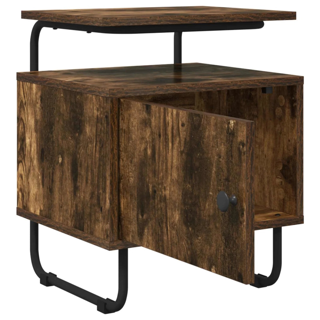 Armadio da Notte Rovere Fumo Legno ingegnerizzato 8007639
