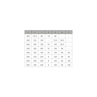 Kit Guide per Cassetti a Sfera 45 x 400 mm Estrazione Totale Chiusura Soft Zincato 5 Pezzi Emuca