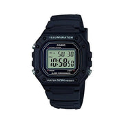 Orologio casio w 218h 1avef collection black
