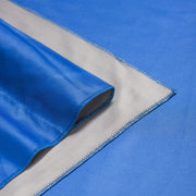 2in1 sfondo in tessuto 2,85x6m, blu/grigio