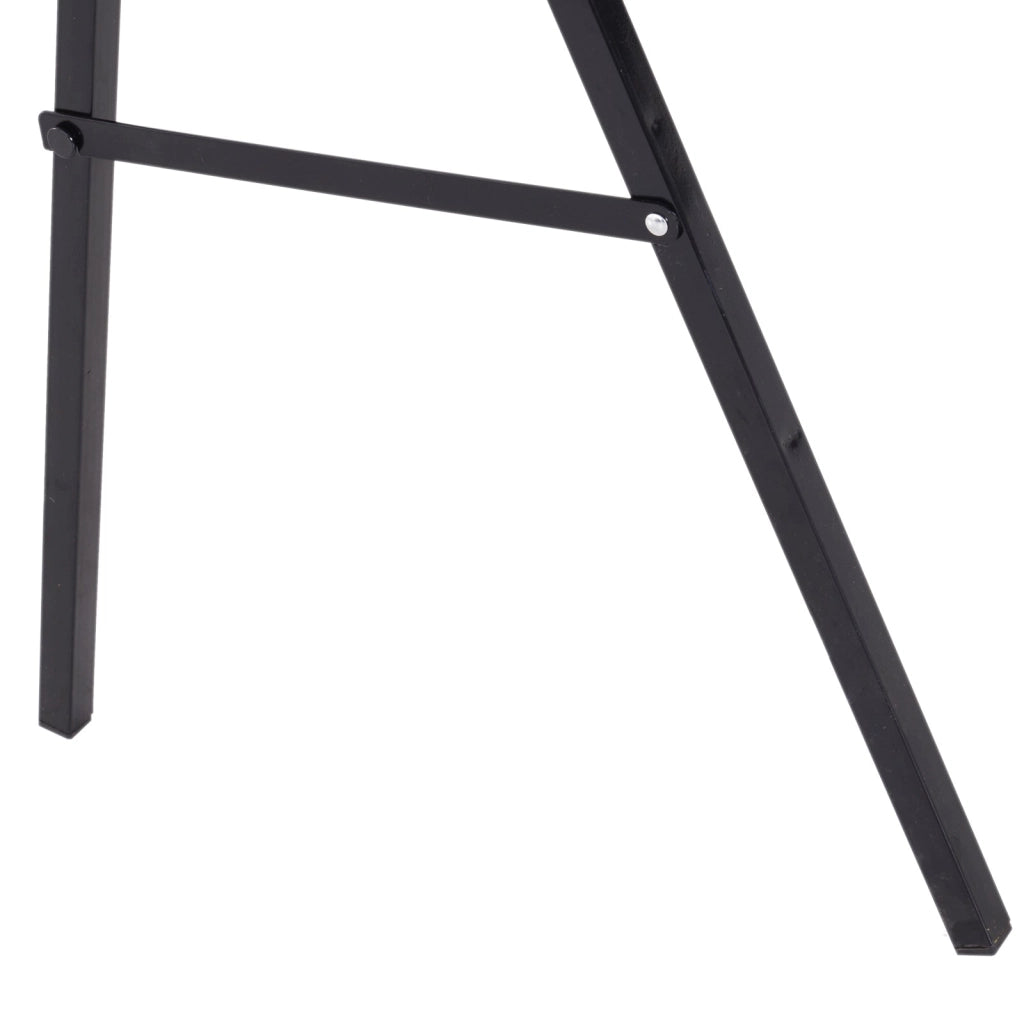 Set 2 Cavalletti da Lavoro Pieghevoli max 250Kg in Acciaio 99,5x50x76 cm  Neri e Gialli