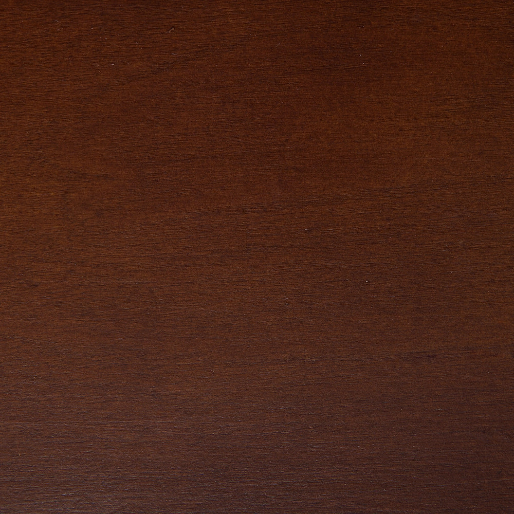 Comodino in Legno di Pino Marrone Scuro 50 x 41 cm con Cassetti e Finitura Oliata stile Contemporaneo