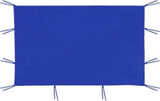 Pannelli laterali impermeabili per gazebo o tenda 3x2 m - protezione UV 50+ - colore rosso/blu